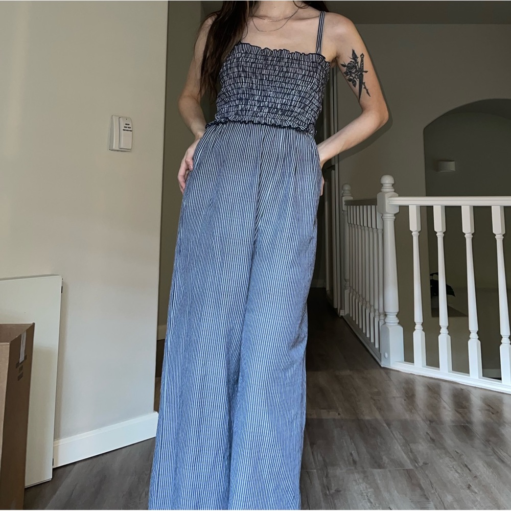 Navy Jumpsuit